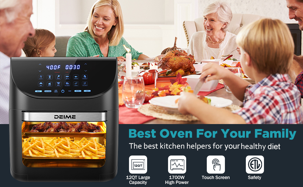 Air Fryer 12 QT 1700W