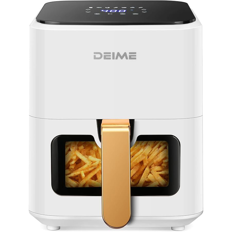 DEIME Air Fryer 4.2 QT 1200W (White)