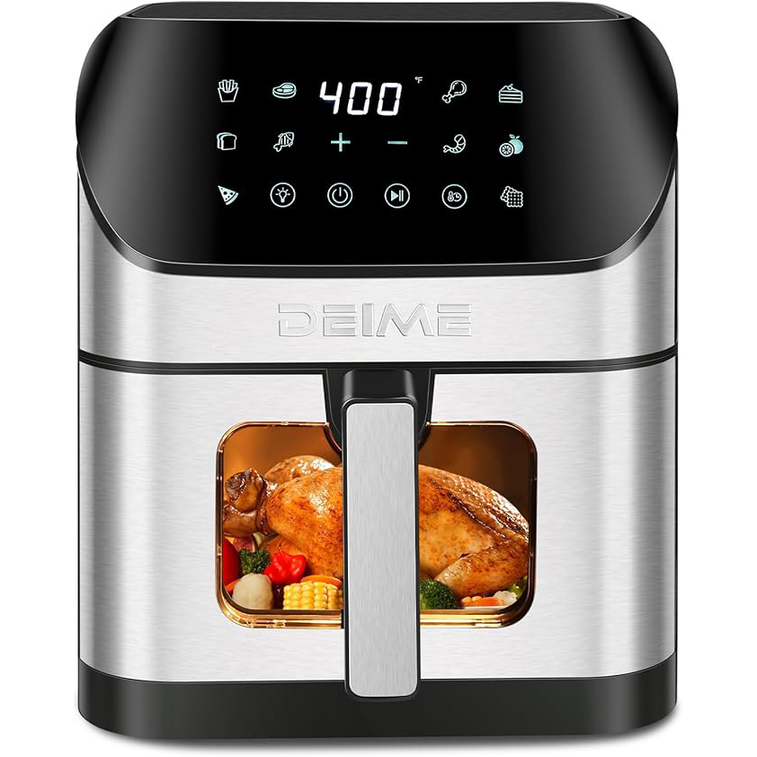 DEIME Air Fryer 6.2 QT 1500W