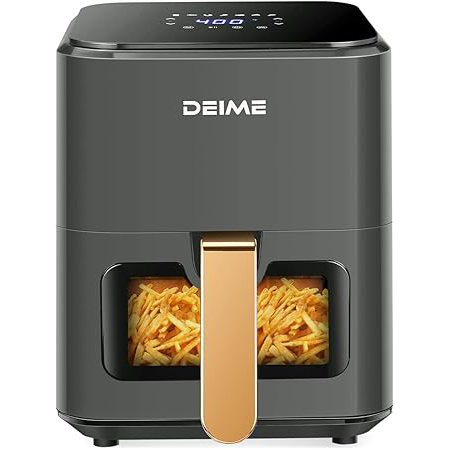 DEIME Air Fryer 4.2 QT 1200W (Gray)